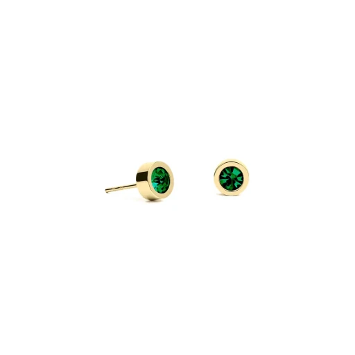 Fiore Luna Пусеты Green 5х2.5 SWE125 GR G