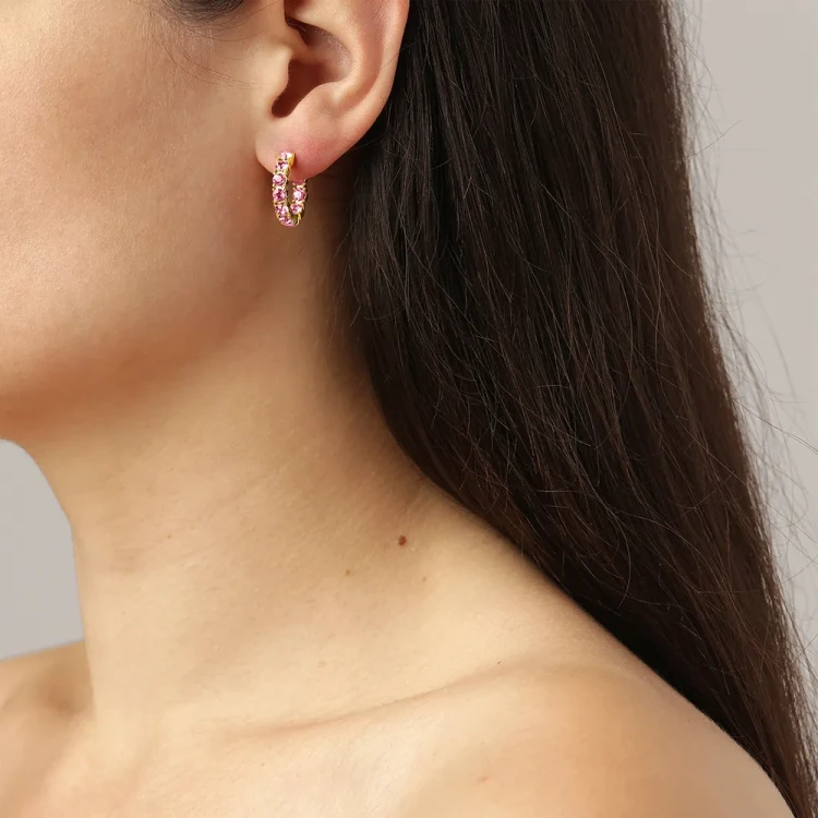 Серьги Dyrberg Kern RAQUEL SG LIGHT ROSE 460063