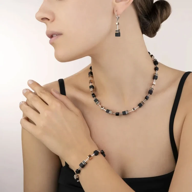 Колье Coeur de Lion Black 4018/10-1300