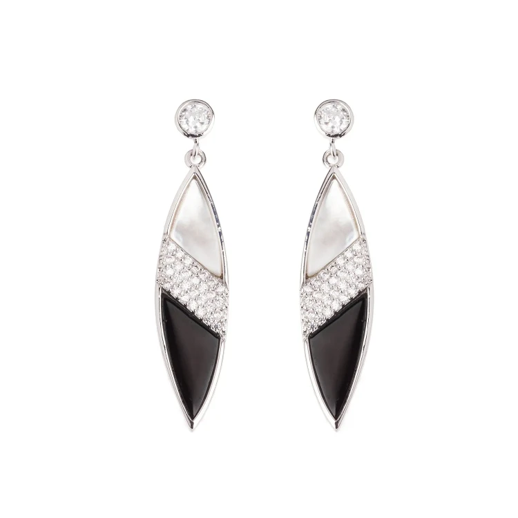 *Серьги Fiore Luna *AP3726.1 BW