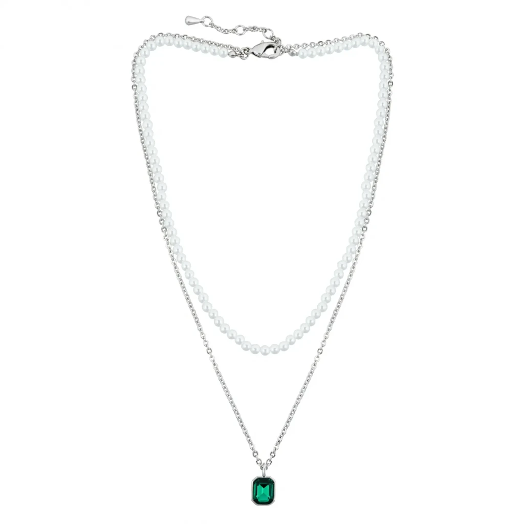 Колье Fiore Luna EMERALD BCN08992-07