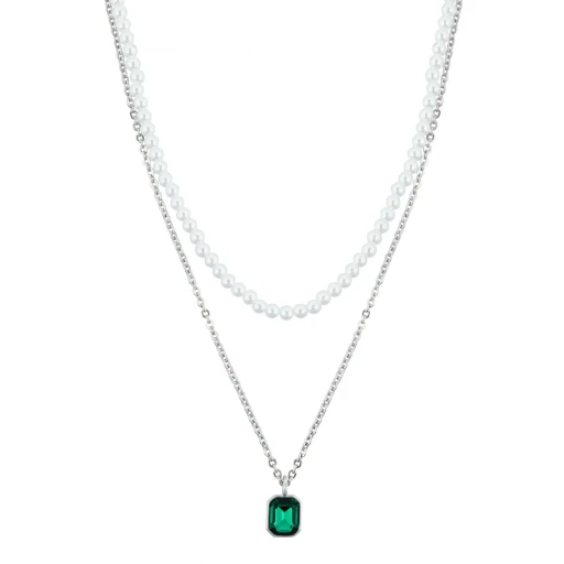 Колье Fiore Luna EMERALD BCN08992-07
