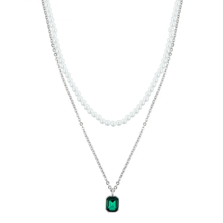Колье Fiore Luna EMERALD BCN08992-07