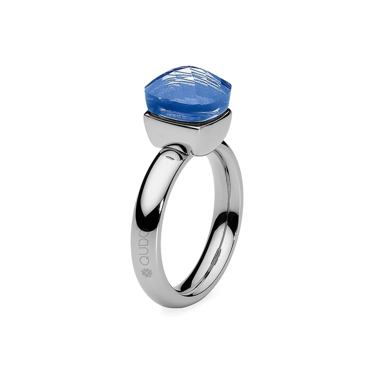 Кольцо Qudo Firenze Light Sapphire 16 мм 611003 BL/S