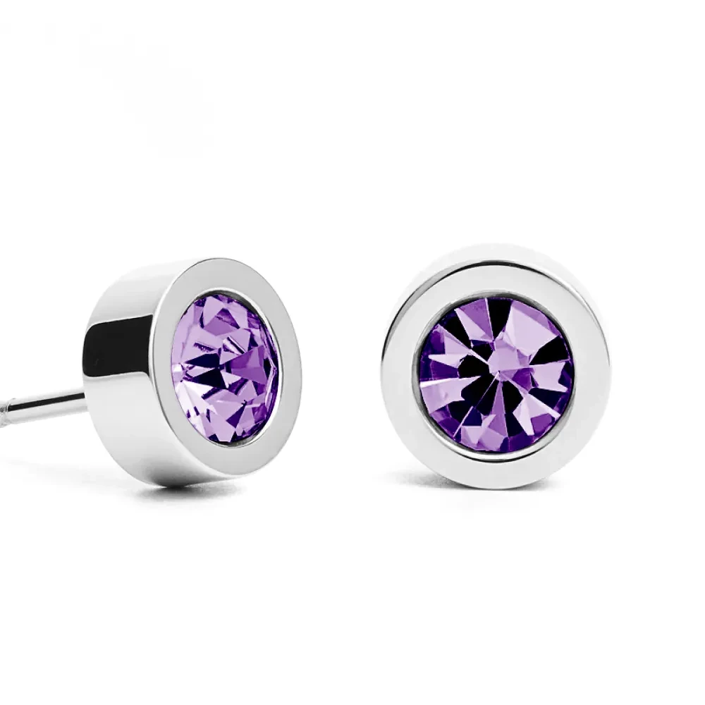 Пусеты Amethyst 5х2.5 SWE125 AM S