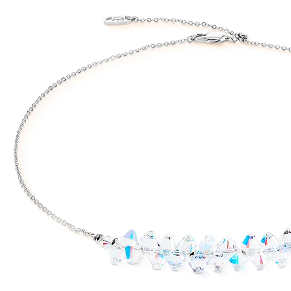 Колье Coeur de Lion Crystal-Silver 4633/10-1817