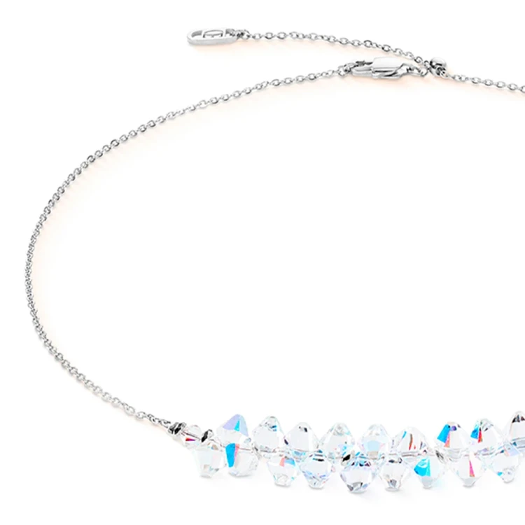 Колье Coeur de Lion Crystal-Silver 4633/10-1817