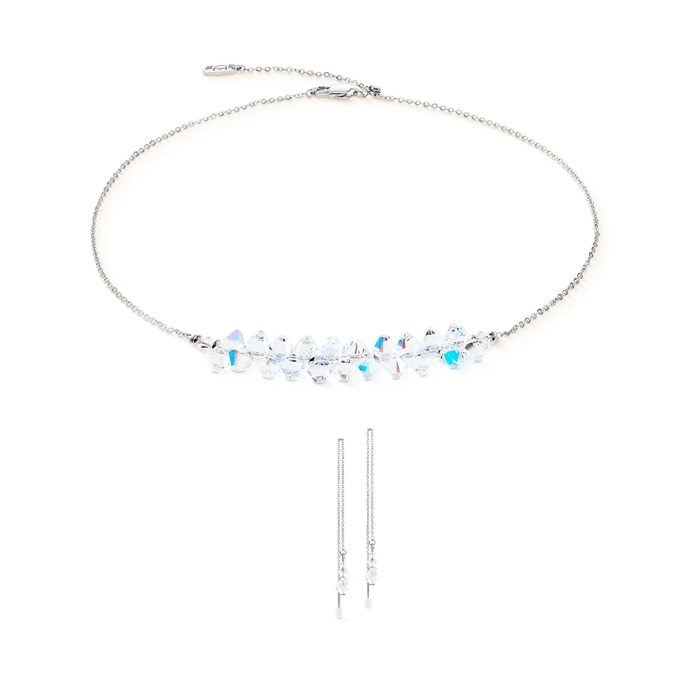 Колье Coeur de Lion Crystal-Silver 4633/10-1817
