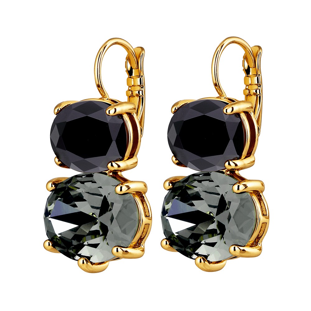 Серьги Dyrberg Kern GLOBULE SG BLACK / GREY MIX 490004