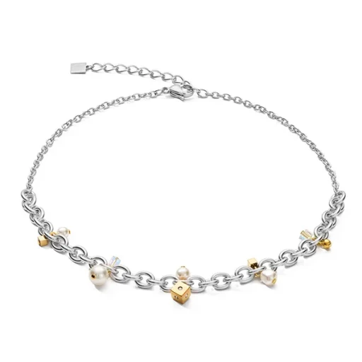 Колье Coeur de Lion Gold-Silver 5083/10-1617