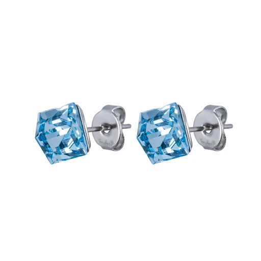 Пусеты Crystal Sky Blue SWE0127/2 SB S