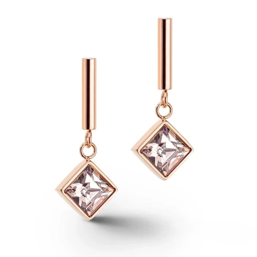 Пусеты Coeur de Lion Golden Shadow - Rosegold 6006/21-1037