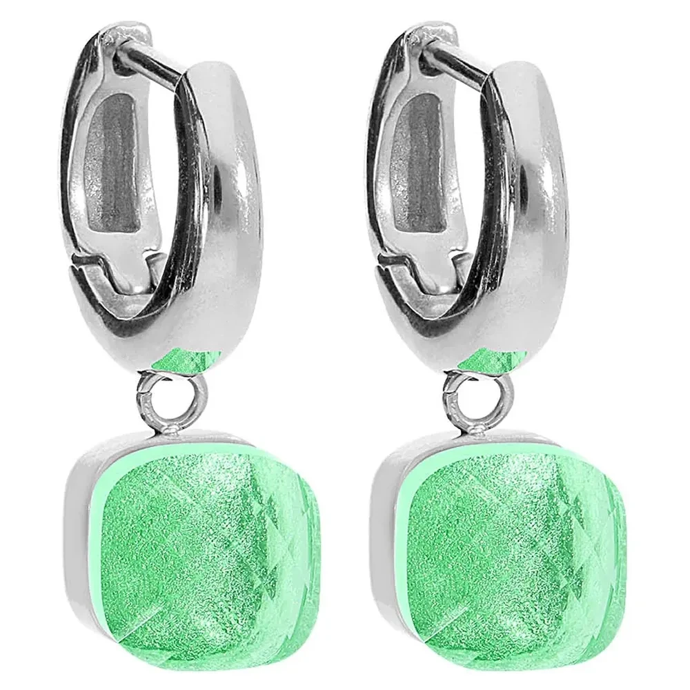 Серьги Qudo FIRENZE (S) Peridot 107000/20-4516