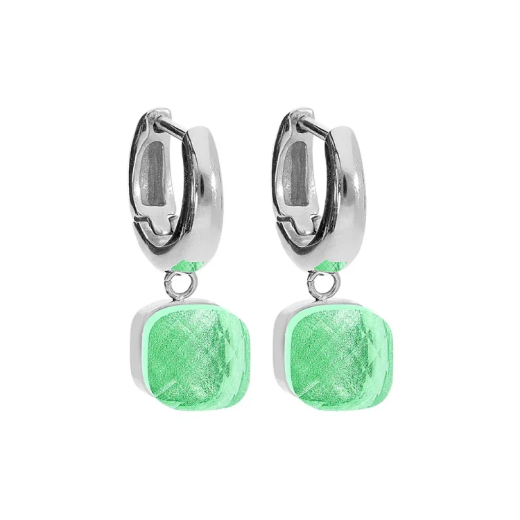 Серьги Qudo FIRENZE (S) Peridot 107000/20-4516