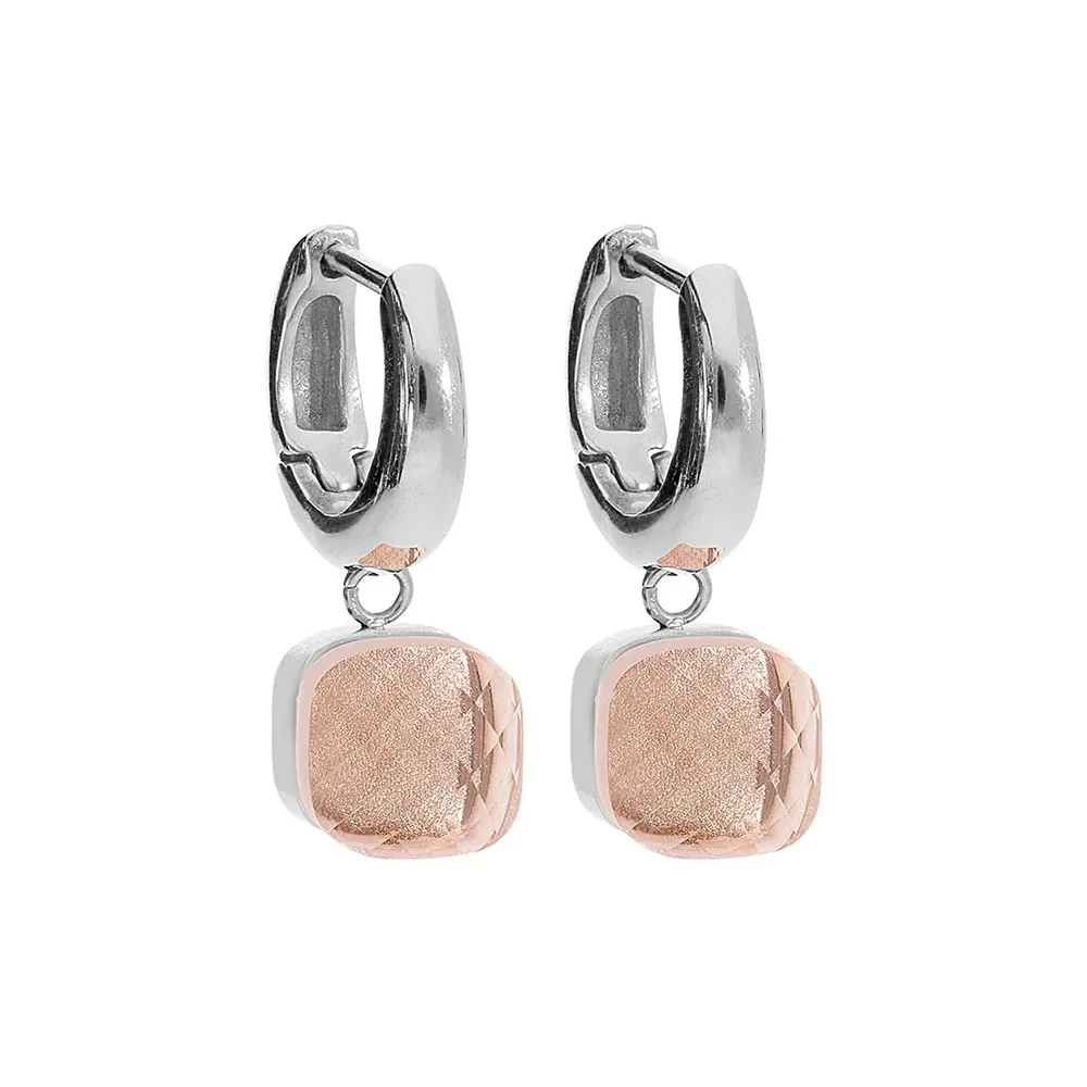 Серьги Qudo FIRENZE (S) Light Peach 107000/20-4205