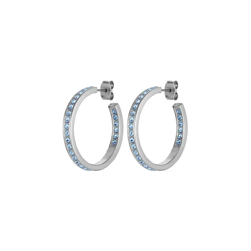 Серьги Dyrberg Kern JUSTINA SS LIGHT BLUE 420135 BL/S