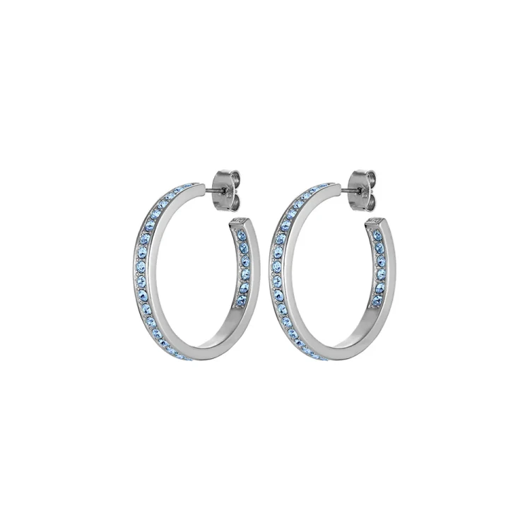 Серьги Dyrberg Kern JUSTINA SS LIGHT BLUE 420135 BL/S