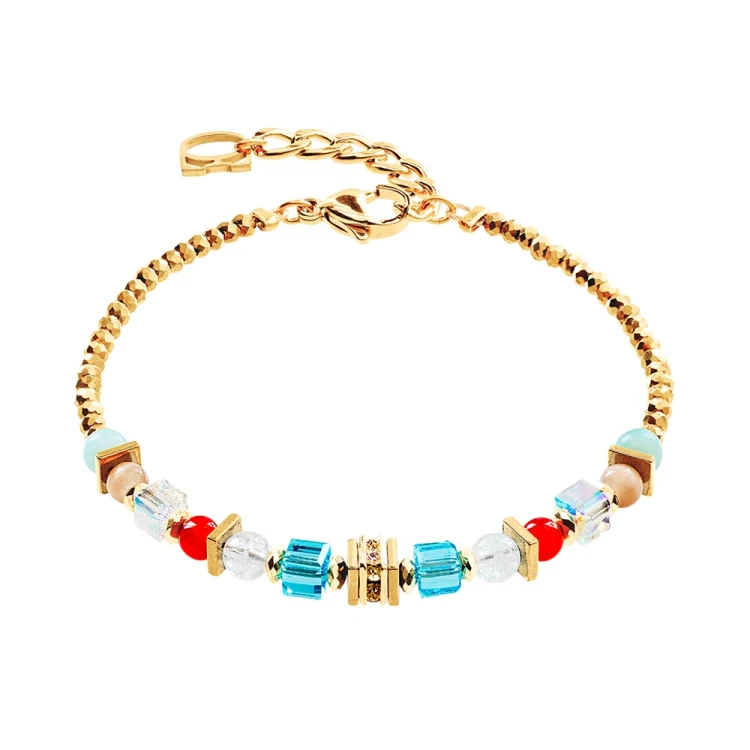 Браслет Coeur de Lion Multicolour Gold 3023/30-1516