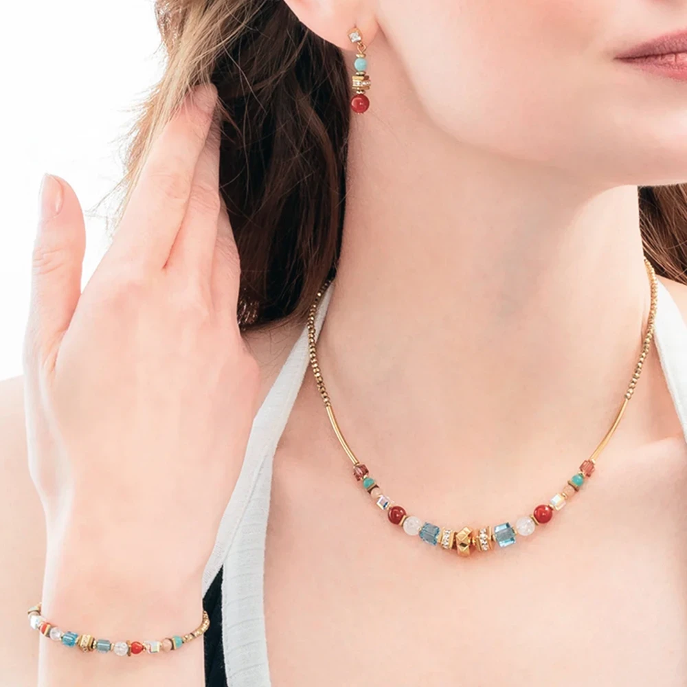 Браслет Coeur de Lion Multicolour Gold 3023/30-1516