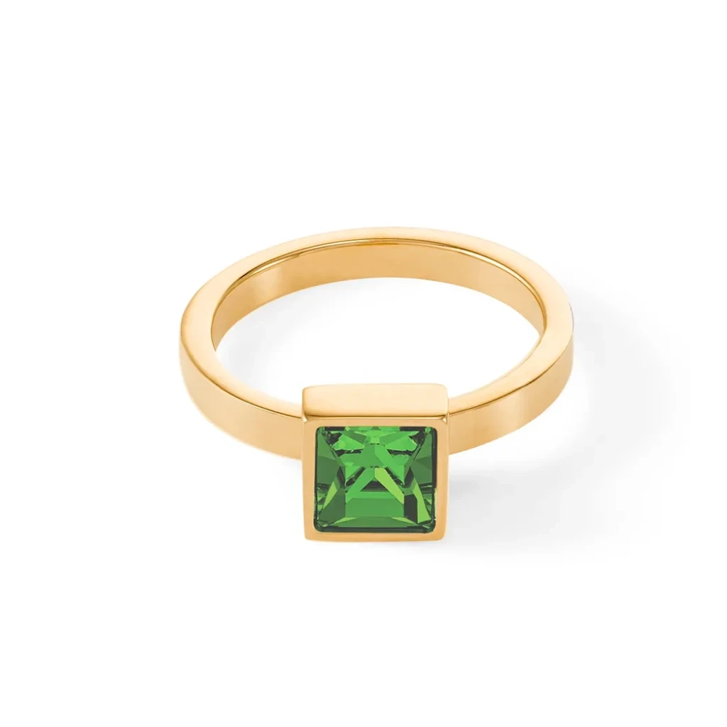 Кольцо Coeur de Lion Green-Gold 0500/40-0516 56