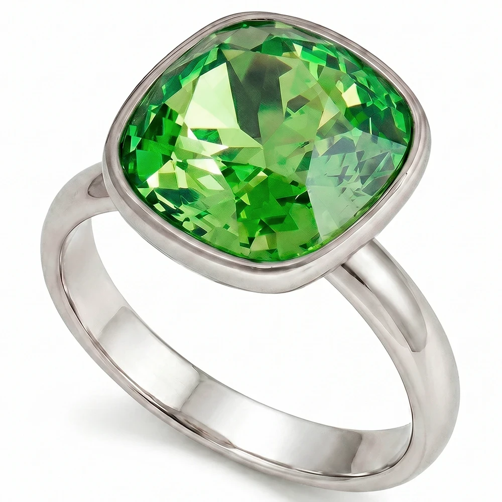 Кольцо Peridot Fiore Luna K2506.16 G/S