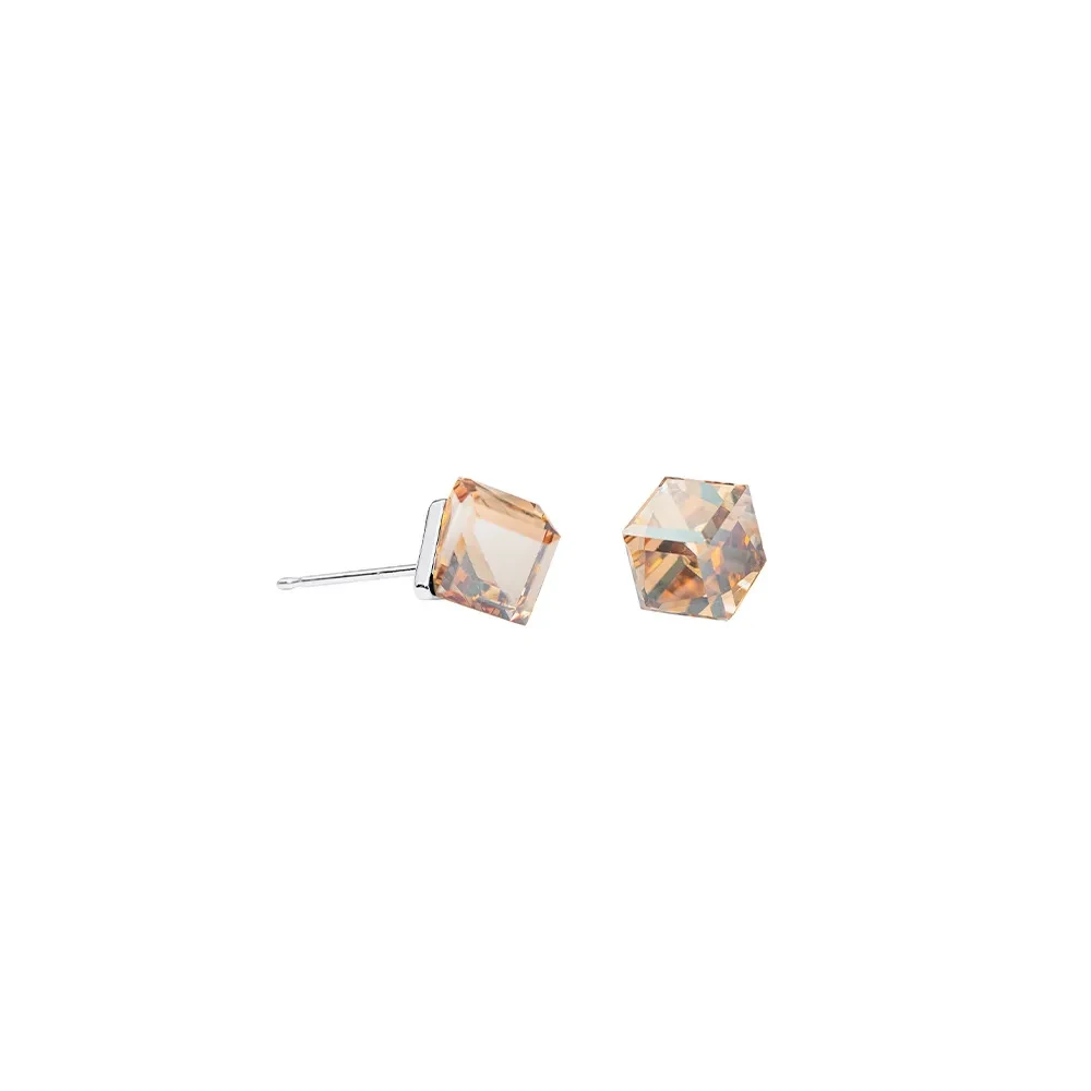Пусеты Crystal Golden Shadow SWE1127/2 CGS S