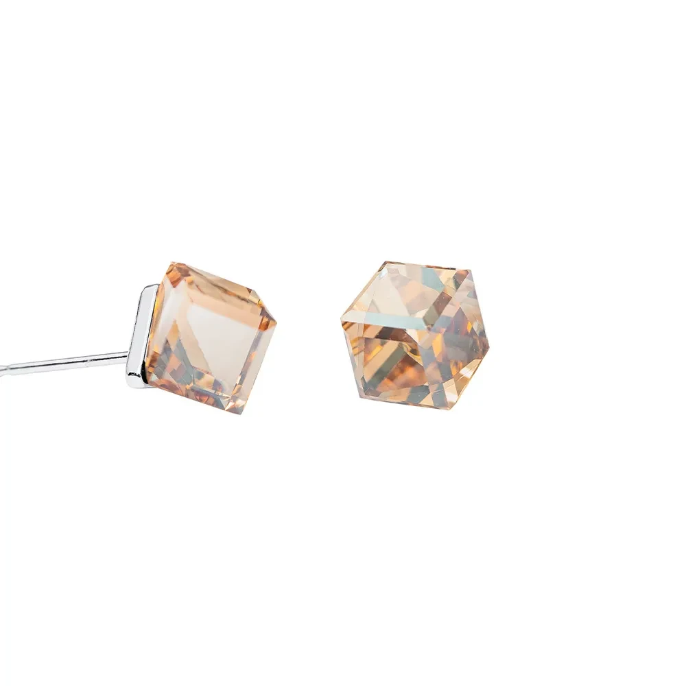 Пусеты Crystal Golden Shadow SWE1127/2 CGS S