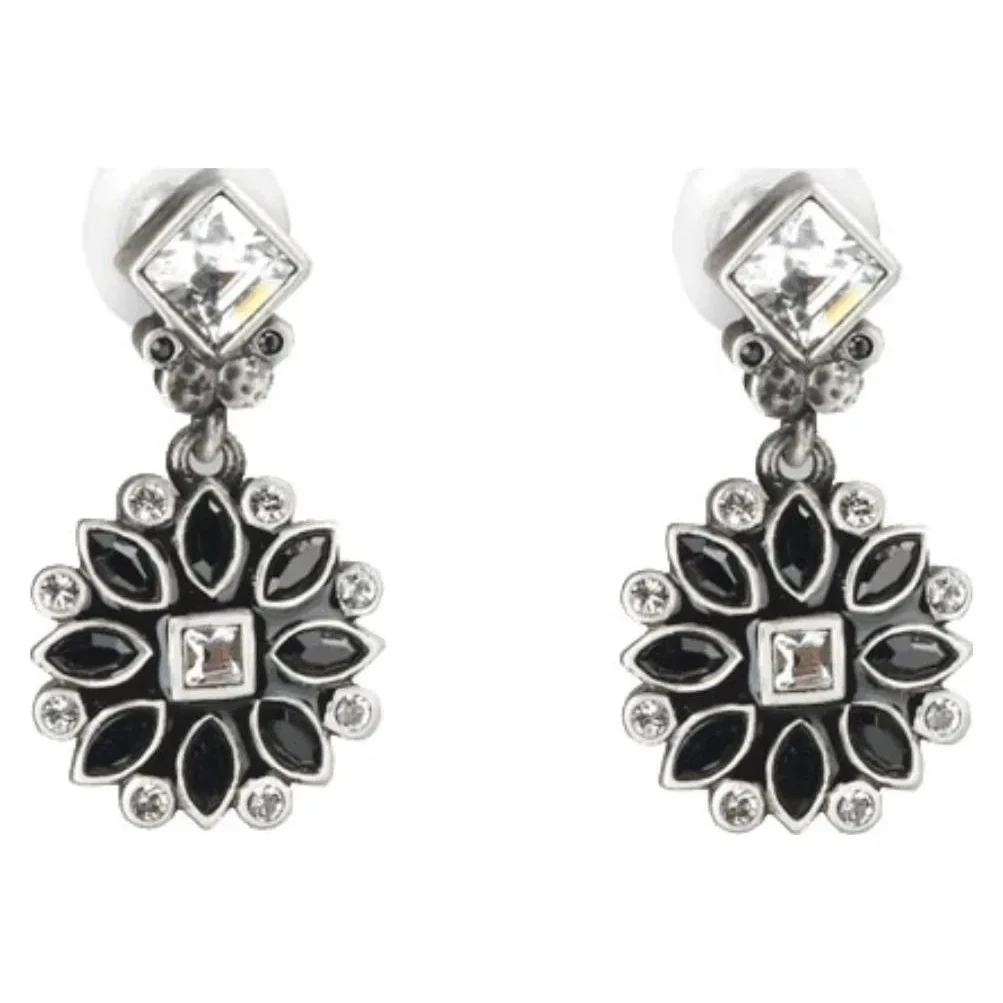 Серьги Myka Crystal/Jet E8560