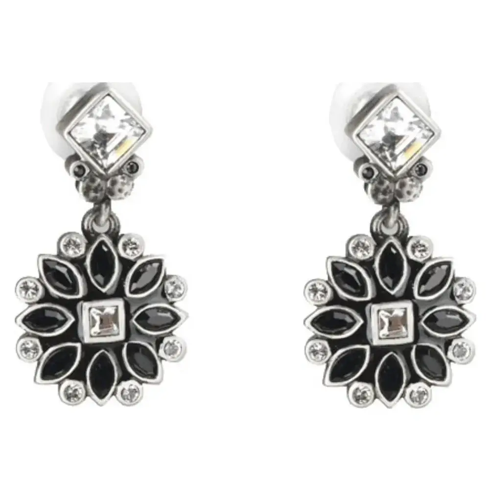 Серьги Myka Crystal/Jet E8560
