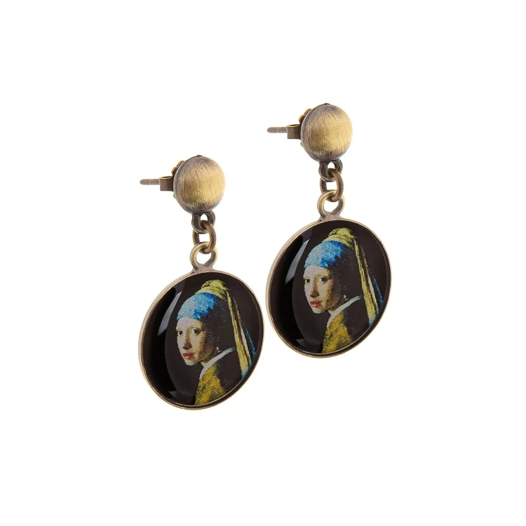 Серьги Clara Bijoux «Девушка с жемчужной серёжкой» A78251-PERLA