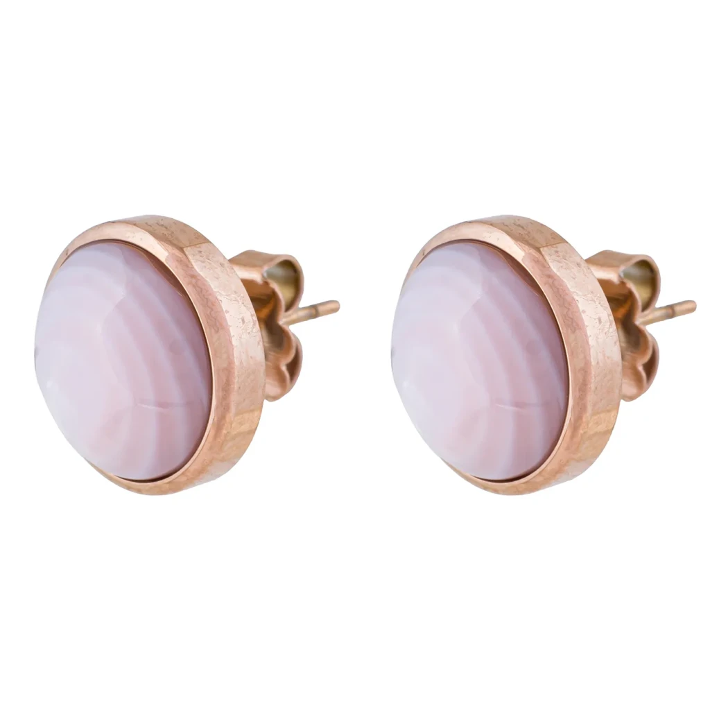 Пусеты Сфера SHELL ROSE AE02913-3 R/RG