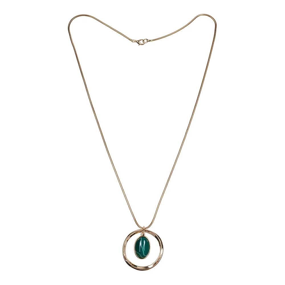 Колье Fiore Luna GREEN QUARTZ LN5144 G/G