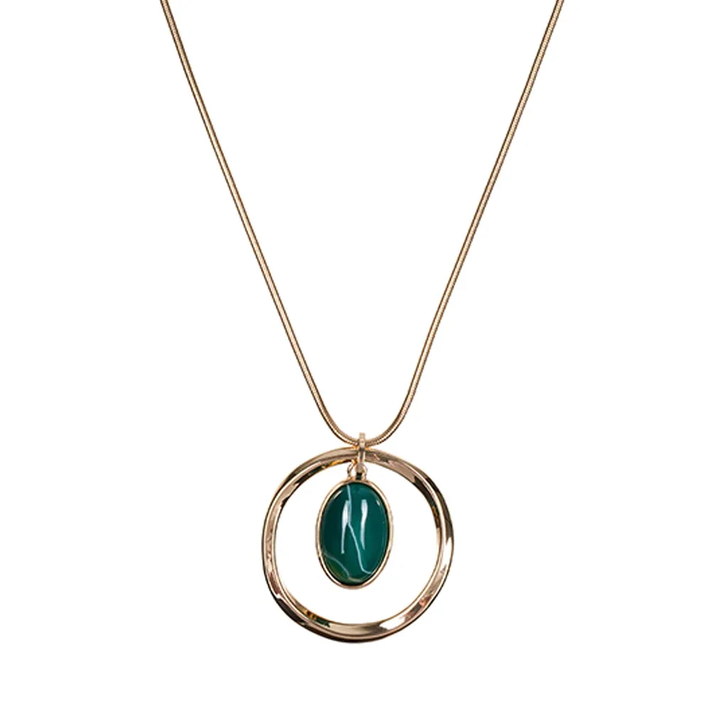 Колье Fiore Luna GREEN QUARTZ LN5144 G/G