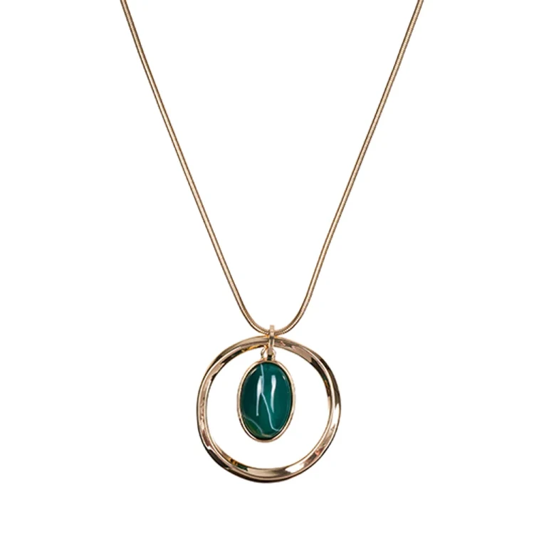 Колье Fiore Luna GREEN QUARTZ LN5144 G/G