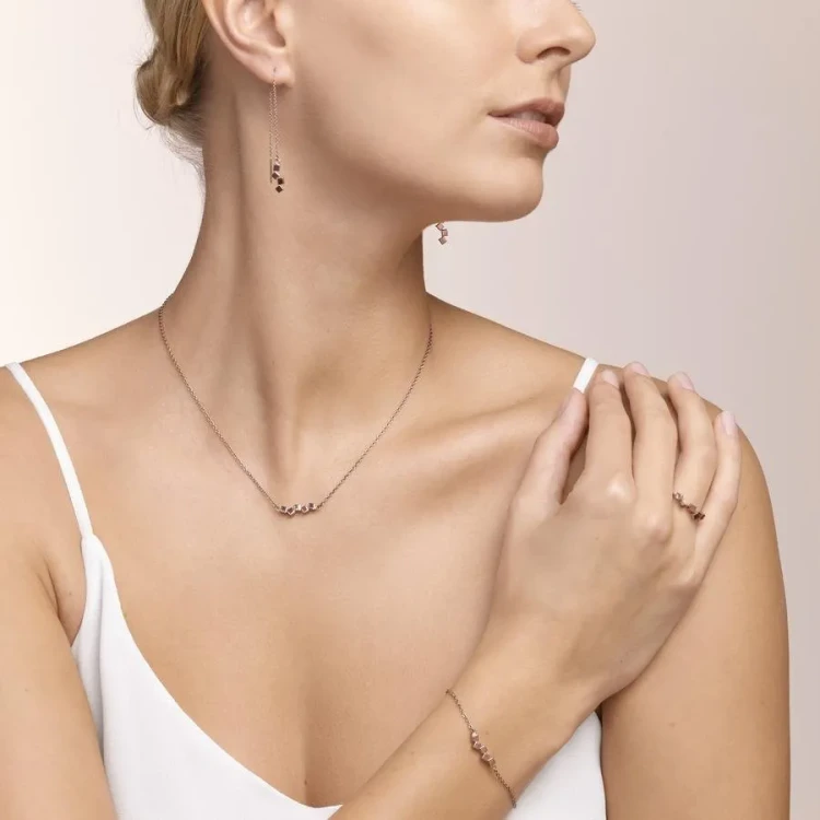 Браслет Coeur de Lion Rose Gold 5070/30-1620