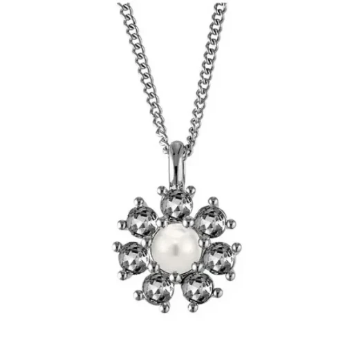 Колье Dyrberg Kern DELISE SS GREY /WHITE PEARL 450105