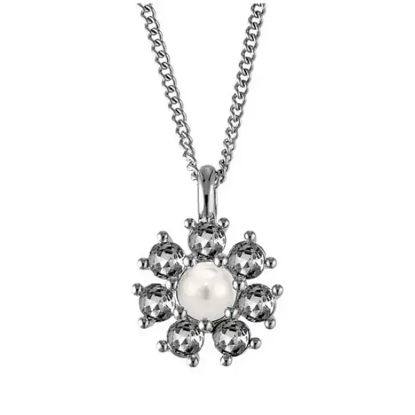 Колье Dyrberg Kern DELISE SS GREY /WHITE PEARL 450105