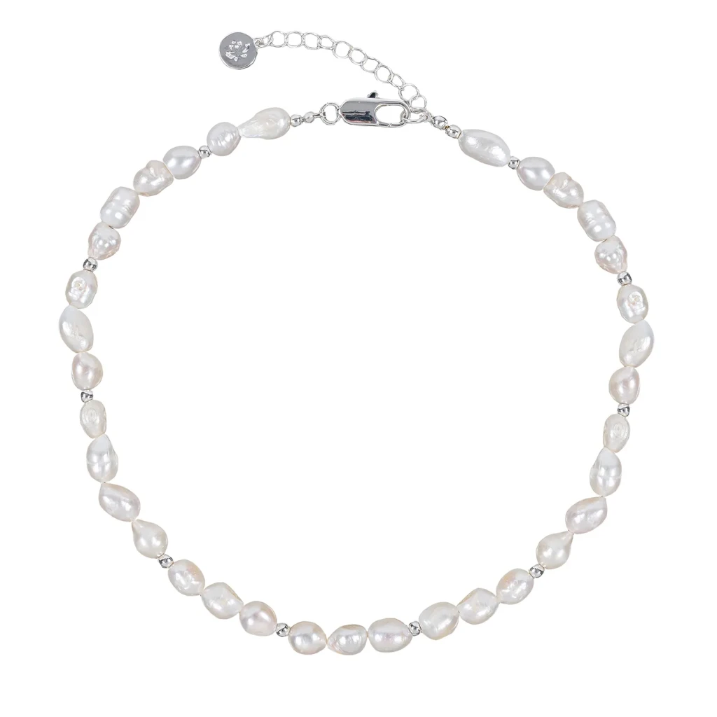 Колье Fiore Luna String of Pearls Сarabiner BL4506 S