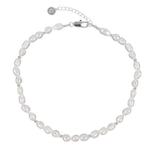 Колье Fiore Luna String of Pearls Сarabiner BL4506 S