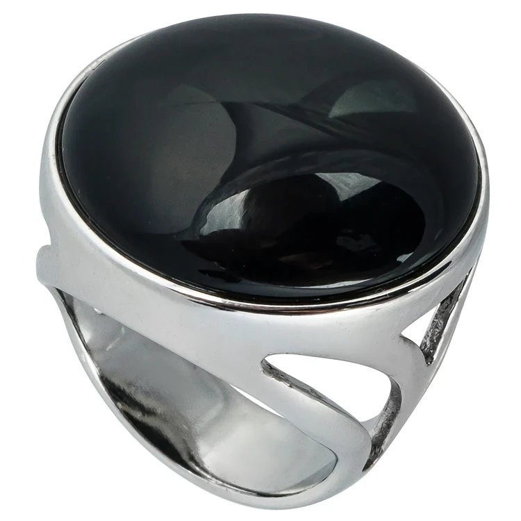 Кольцо Possebon Agata Preto K0117.4 14 S