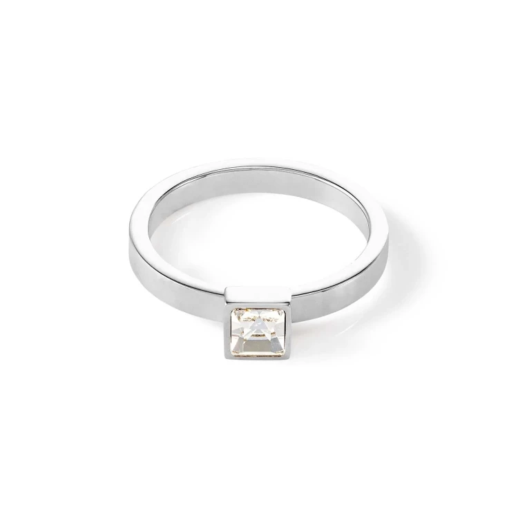 Кольцо Coeur de Lion Crystal-Silver 18.5 мм 0501/40-1817 58
