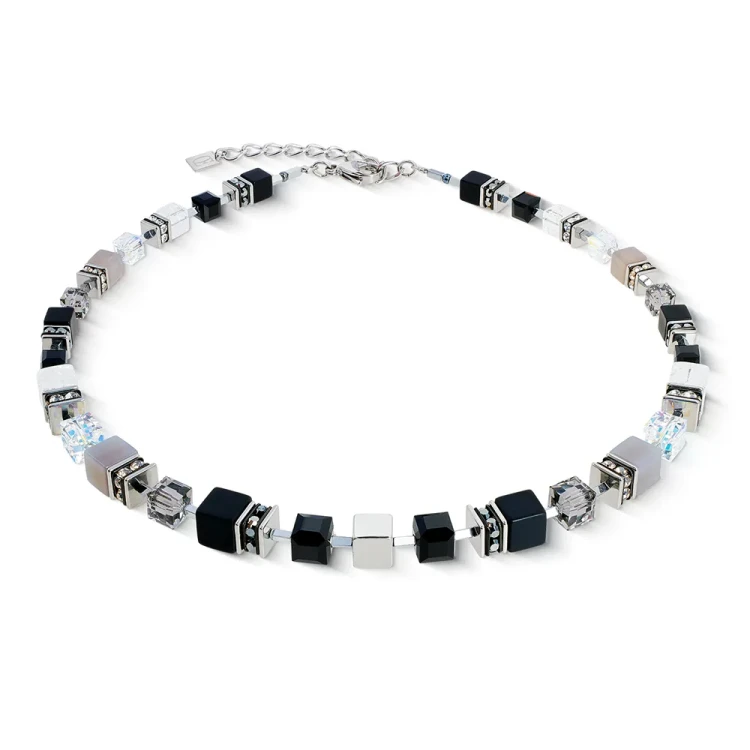 Колье Coeur de Lion Black-Silver 3039/10-1317