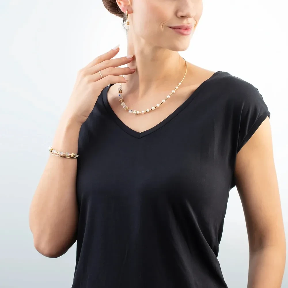 Браслет Coeur de Lion White-Gold 1122/30-1416