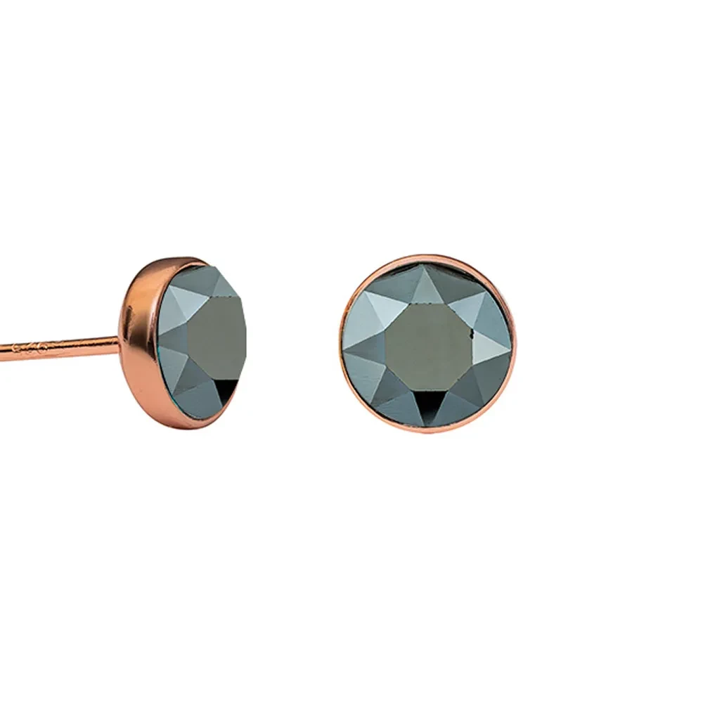 Fiore Luna Пусеты Jet Hemitate SWE297 JH RG