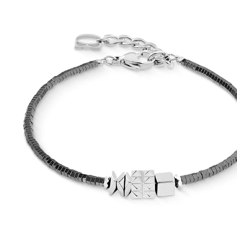 Браслет Coeur de Lion Anthracite-Silver 2040/30-1224