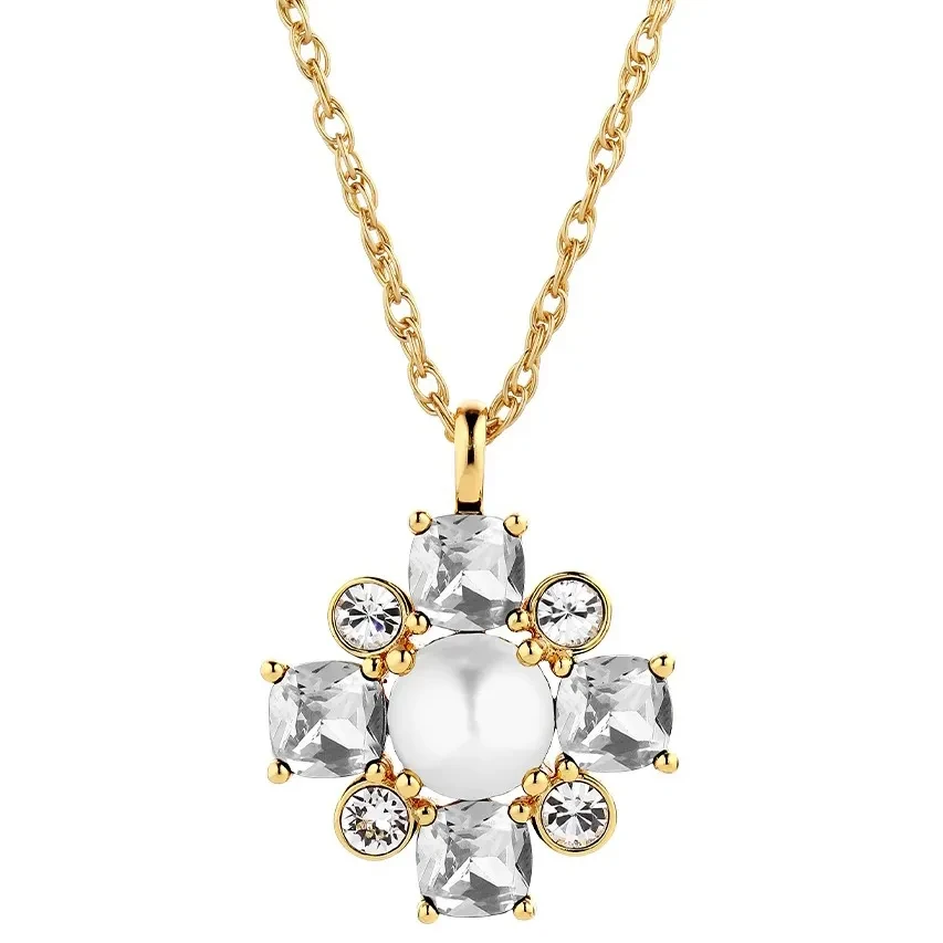 Колье Dyrberg Kern SASSI SG CRYSTAL / WHITE PEARL 430068