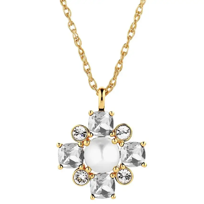 Колье Dyrberg Kern SASSI SG CRYSTAL / WHITE PEARL 430068