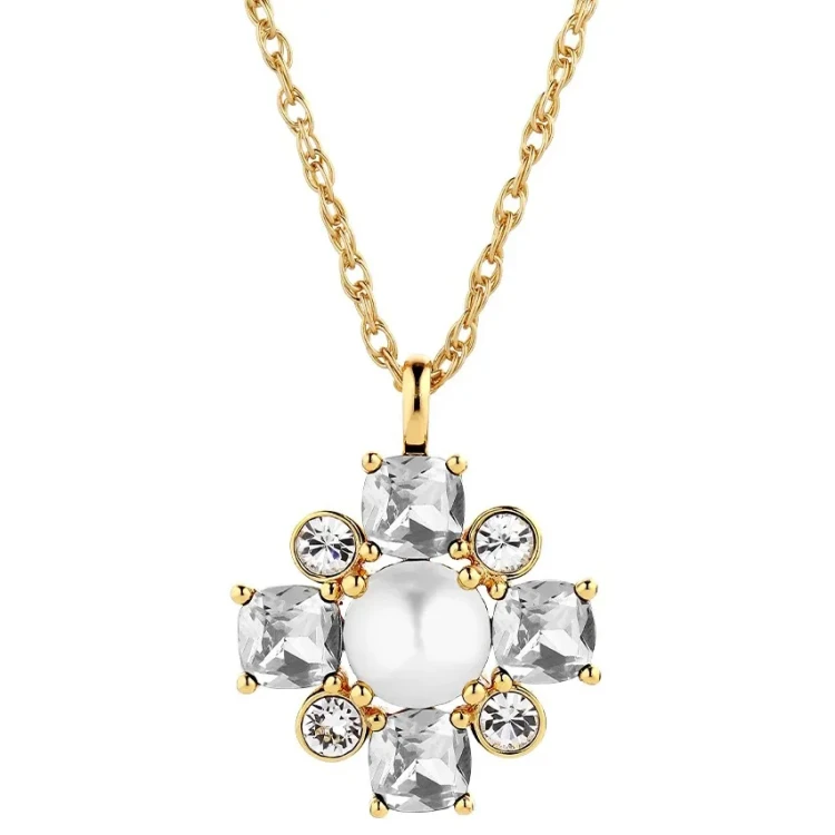 Колье Dyrberg Kern SASSI SG CRYSTAL / WHITE PEARL 430068