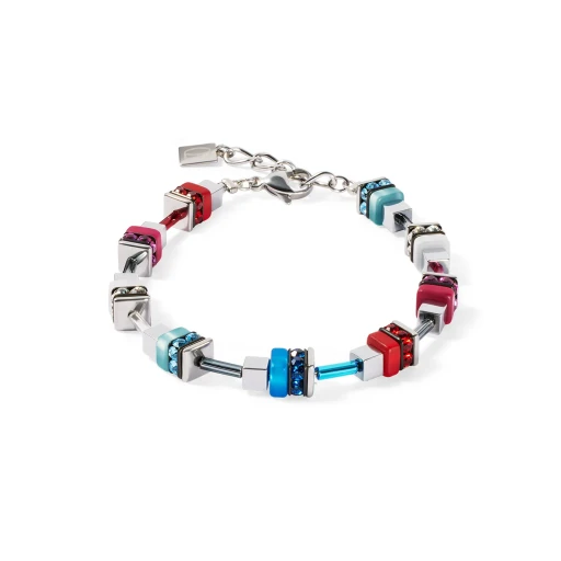 Браслет Coeur de Lion Blue-Red 4413/30-0703