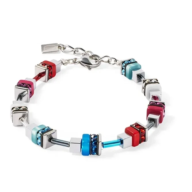 Браслет Coeur de Lion Blue-Red 4413/30-0703